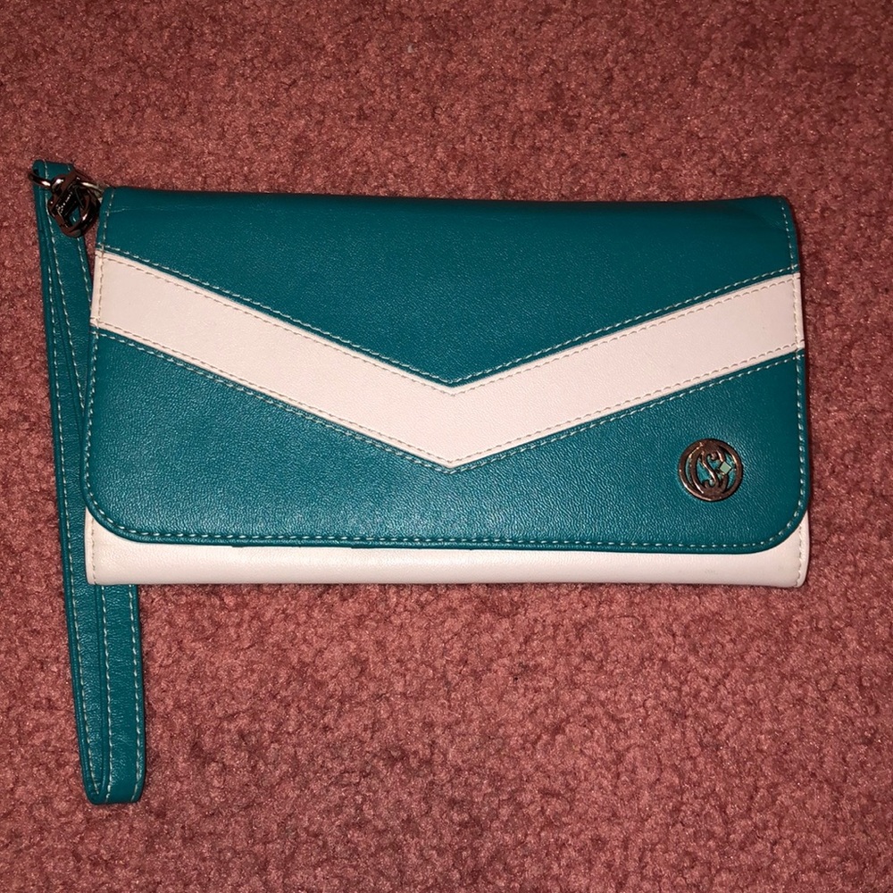 Blue wristlet